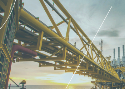 Primeiro projeto de construção de plataforma de exploração de petróleo no Brasil, o projeto Barracuda-Caratinga