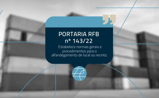 Portaria RFB 143/2022 e a API-Recintos